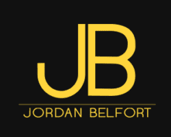Jordan Belfort Feature Image and Logo