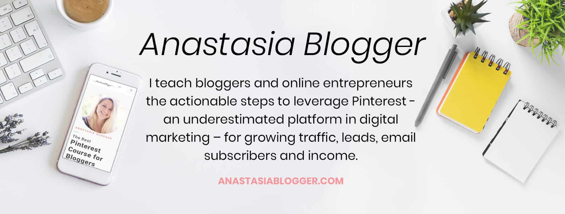 Anastasia Blogger Main Image