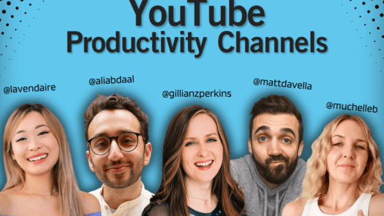 Top 5 Productivity YouTubers