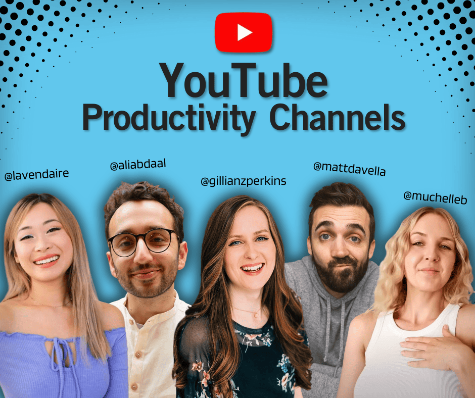 Top 5 Productivity YouTubers